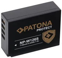 PATONA battery for photo Fuji NP-W126S 1140mAh Li-Ion Protect (1 of 2)