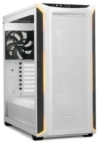 Soyez silencieux! boîtier SHADOW BASE 800DX ARGB 3x140mm ventilateur USB-C 2xUSB 3.0 verre trempé blanc (1 of 5)