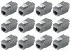 Ubiquiti Cat6A Keystone Jack 12-pack Keystone RJ-45 Cat6A självgängande set med 12 st thumbnail (4 of 4)