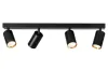 IMMAX PUNTO-4 ceiling wall spotlight linear 4 heads black for GU10 source thumbnail (2 of 8)