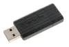 Флешка VERBATIM Store 'n' Go PinStripe 8GB USB 2.0 black thumbnail (1 of 2)