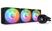 Refroidisseur d'eau NZXT Kraken 360 ELITE RGB 3x120mm RGB ventilateur 4 broches PWM écran LCD (1 of 3)