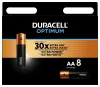 Duracell Optimum αλκαλική μπαταρία 8 τμχ (AA) thumbnail (1 of 1)