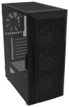 Zalman Gehäuse I3 Neo Mittelturm ATX 4x120 RGB 2xUSB 3.0 1xUSB 2.0 Glasseite schwarz thumbnail (3 of 5)