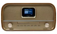 Soundmaster DAB970BR1 DAB+ FM AM radio BT CD MP3 Brown (1 of 3)