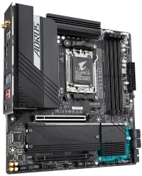 GIGABYTE B650M AORUS ELITE AX AMD B650 AM5 4x DDR5 2x M.2 USB-C HDMI DP WiFi mATX (1 of 4)