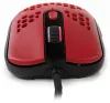 Mouse gamer AROZZI FAVO Ultra Light Preto-Vermelho com fio 16.000 dpi USB 7 botões RGB preto-vermelho thumbnail (5 of 5)