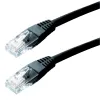 DATACOM Cábla paiste UTP CAT6 0.25m dubh