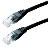 Kabel krosowy DATACOM UTP CAT6 0,25m czarny (1 of 1)