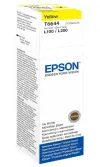 Чорнильний картридж Epson 664 C13T66444A L100 L110 L200 L210 L355 L550 70 мл Жовтий