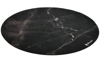 AROZZI Zona Floorpad Black Marble coussin de protection pour sol rond 121 cm de diamètre design marbre noir (1 of 2)