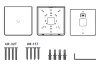 Ubiquiti UniFi 6 Enterprise In-Wall - Wi-Fi 6E 2.4 5 6GHz 1x 25Gbit RJ45 4x Gbit RJ45 PoE 802.3at bt (gan PoE inj.) thumbnail (9 of 9)