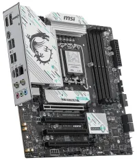 MSI B860M GAMING PLUS WIFI INTEL B860 LGA1851 4x DDR5 M.2 WiFi mATX (1 of 4)