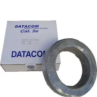 Провід кабелю DATACOM C5E UTP PVC 100м сірий (1 of 1)