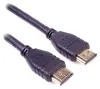 PremiumCord HDMI 2.1 High Speed ​​​​+ Ethernet-kabel 8K@60Hz guldpläterade kontakter 1m svart