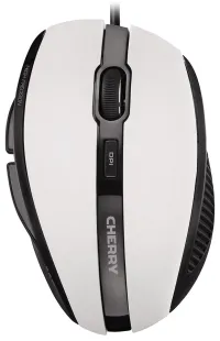 Mouse CHERRY MC 3000 USB cablato ergonomico bianco (1 of 2)