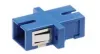 XtendLan SC-SC simplex adapter SM blauw voor optische schakelborden