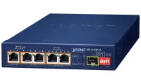 Lasc gréine Hibrid PoE Planet BSP-115HP-5A 5x 1Gb 1x SFP 1x PoE++ 802.3bt 2x 802.3 ag 2x ag éighníomhach -20~65°C (1 of 3)