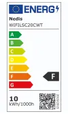 Striscia LED intelligente Wi-Fi NEDIS 12W 220 - 240V IP20 1000lm 2700 - 6500 K bianco da caldo a freddo Nedis® SmartLife 2m thumbnail (5 of 5)