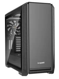 Тихо! коробка SILENT BASE 601 Window MidT без живлення 1x USB2.0 + 2x USB3.0 прозора сторона чорна (1 of 8)