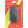 CANYON optinen langaton hiiri MW-22 RGB 800 1200 1600 dpi 4 näppäintä BT+2.4GHz akku 650mAh tummanharmaa thumbnail (5 of 10)