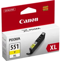 Canon rašalo kasetė CLI-551Y XL geltona (1 of 1)