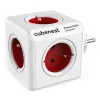 Cubenest Powercube Original 5x stopcontact wit rood kinderbeveiliging aarding max. 16A 250V~3680W 50-60Hz thumbnail (1 of 1)