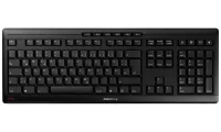 Clavier CHERRY STREAM Wireless sans fil USB noir disposition CZ+SK (1 of 4)