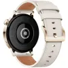 Horloge GT3 42 mm goud met wit lederen band thumbnail (4 of 6)