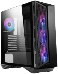 MSI case MPG GUNGNIR 111R without power supply left tempered glass 4x 120 mm ARGB fan 1x USB-C 2x USB3.2 black (1 of 9)