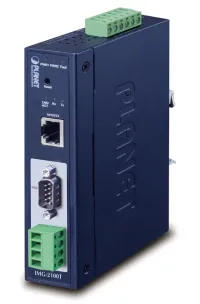 Planet MODBUS Industriepaart RS-232 422 485 bis IP 1x COM 100Base-TX RTU ACSII -40 bis +75°C 9-48VDC IP30 (1 of 3)