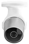 NEDIS IP Kamera Outdoor IP65 Wi-Fi 1080p PIR Sensor MicroSD Cloud Android iOS Adapter Wäiss thumbnail (1 of 7)