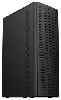 CRONO armoire Mini Tower DM2 sans alimentation sans ventilateurs 2x USB 1.1 noir (1 of 1)