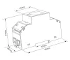 Eastron SDM230 Modbus single-phase electricity meter thumbnail (7 of 7)