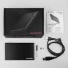 AXAGON external box for 2.5" disk EE25-XA USB 2.0 aluminum body 0.7m black thumbnail (4 of 4)