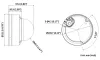 HiLook desenvolvido com HIKVISION IPC-D180HA-LU Dome 8Mpix 2,8 mm luz híbrida inteligente MD2.0 IP67 + K08 IR 30m thumbnail (4 of 4)