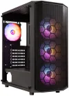 BitFenix-Gehäuse Garen ATX 4x120mm ARGB-Lüfter 2xUSB 3.0 USB 2.0 gehärtetes Glas schwarz thumbnail (1 of 5)