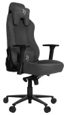 AROZZI gaming chair VERNAZZA Soft Fabric Dark Gray surface Elastron dark gray