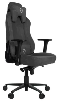 AROZZI gaming chair VERNAZZA Soft Fabric Dark Gray surface Elastron dark gray (1 of 8)