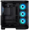 BitFenix ​​case T10 Negro ATX 4x 120mm ARGB fan + controller USB 3.0 USB-C panoramic black thumbnail (3 of 6)