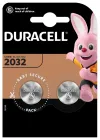 Батарейка літієва кнопка Duracell CR2032 2 шт thumbnail (1 of 1)