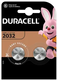 Duracell Lithium pogu baterija CR2032 2 gab (1 of 1)