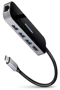 Διανομέας AXAGON USB-C HMC-6GL USB 3.2 Gen1 3x USB-A HDMI GLAN 60W PD 0,2m (1 of 1)