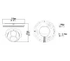 Uniarch by Uniview IP-kamera IPC-T213-APF28W Turret 3Mpx-objektiv 2,8 mm 1080p Dobbeltfarve IP67 IR30 PoE Onvif thumbnail (2 of 2)