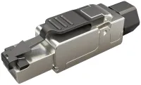 MPTL connector universal RJ45 CAT6 STP self-cutting SXRJ45-6-STP-BK-SA (1 of 4)