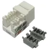 XtendLan Keystone jack RJ45 narážecí CAT 6 UTP bílý 90 st. narážení shora thumbnail (2 of 2)