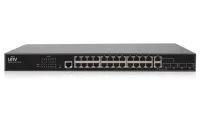 UNV Switch NSW5110-24GT4GP-IN 24x 1000Mbps портове RJ-45 2x RJ-45 SFP 2x SFP 56Gbps 41.66Mpps (1 of 1)