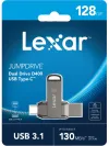 Lexar-flash-asema 128 Gt JumpDrive D400 Dual USB-C & USB-A 3.1 (luku jopa 130 Mt/s) thumbnail (4 of 4)