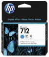 HP 712 rašalo papildymo žalsvai mėlyna