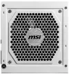 MSI източник MAG A850GL PCIE5 WHITE 850W ATX3.0 акт. PFC общо 7 години. гаранция 120 мм вентилатор модулно окабеляване 80PLUS Gold thumbnail (4 of 4)